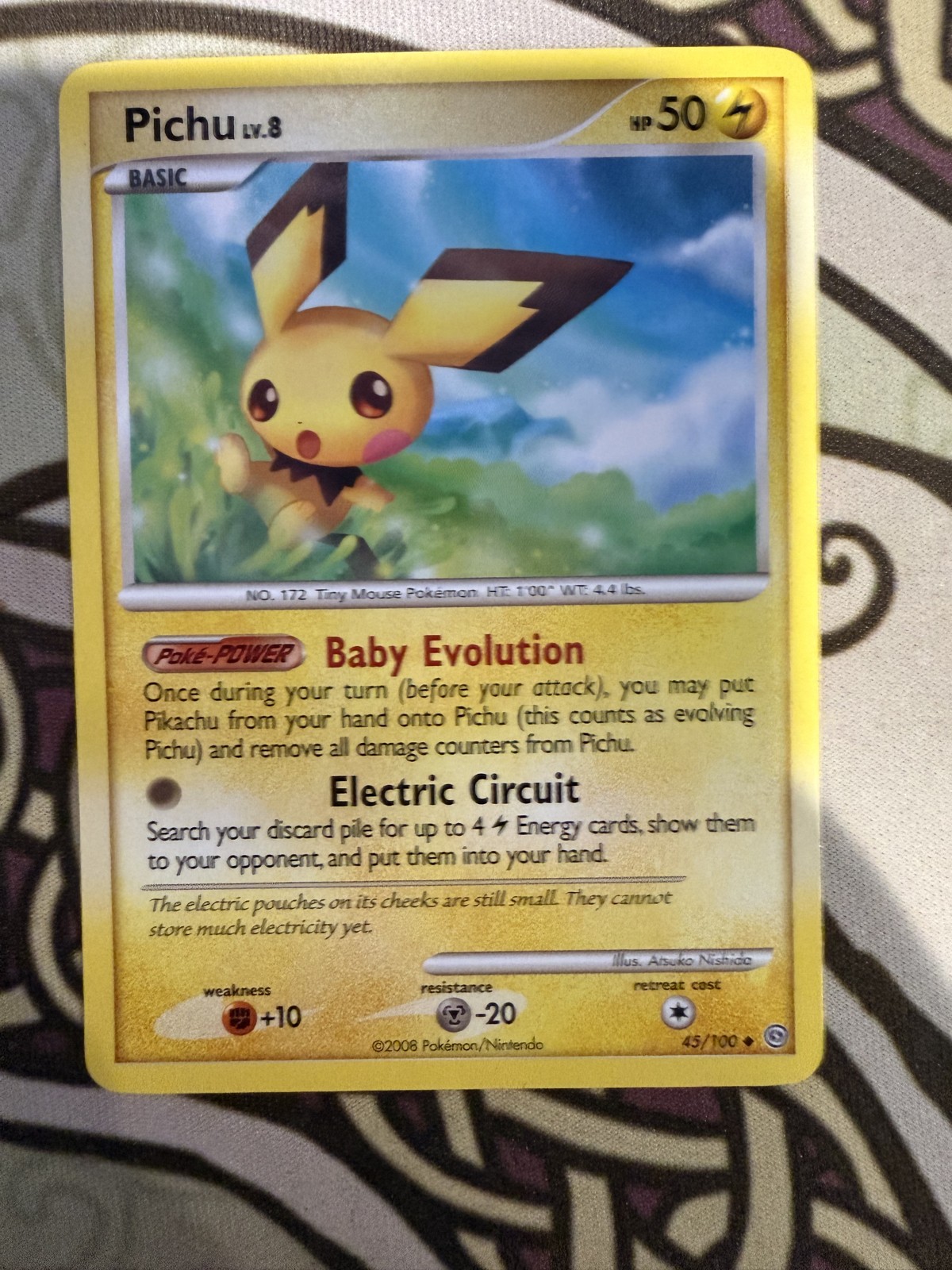 Pichu 45/100 Stormfront Regular