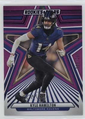 2024 Panini Rookies & Stars Purple 86/299 Kyle Hamilton #9 n0c