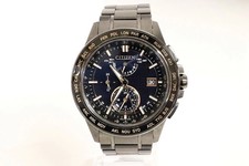 Citizen Attesa Eco-Drive Watch AT9045-58E, 44mm, 10ATM, Sapphire Used From Japan