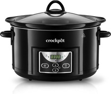 Crock-Pot Slowcooker Steengoed Kom C507B 4,7 l zwart 220 W