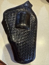 Bianchi 2800 THE JUDGE USA Made Holster Black Leather .38 Or .357 Colt Python