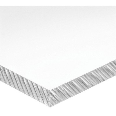 GRAINGER APPROVED BULK-PS-PC-611 PlstcSht,PC,24''x48'',0.234375''T,Clear,Clr 1ETR4