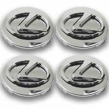 2 1/2" Lexus ES350 GS300 GS430 LS430/460 RX300 Chrome Center Cap 4260330370 set