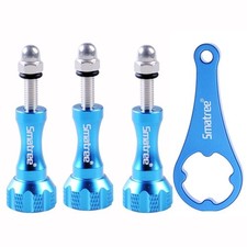 3Pcs Long Aluminum Thumbscrew Set Wrench Compatible for Gopro 13,12,11,10,9, 8