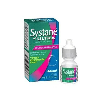 Alcon Systane Ultra 10ml Eye Drops 6 Pack   Long Lasting Dry Eye Moisturizer