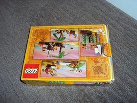 Vintage LEGO 6260 Pirate SHIPWRECK ISLAND 100% Complete Manual Instructions Box