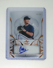 CHASE MOBLEY 2024 Leaf Trinity Clear Bronze Foil Auto Prospect RC /99 PACK FRESH