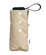 2025 Wpc. Sun Umbrella Mini Super Mario Bros. Beige 100 Light Blocking / 100