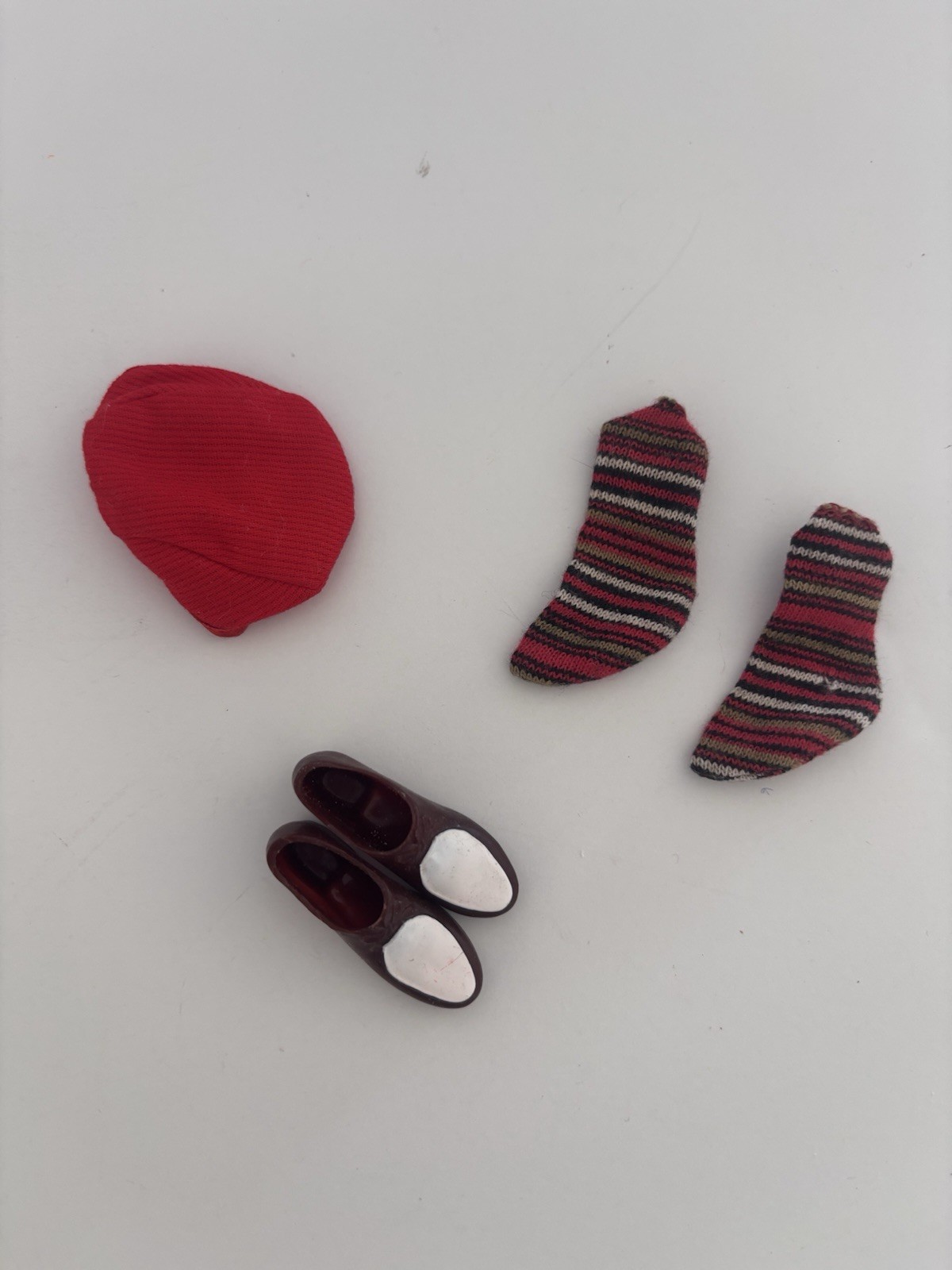 LOTTO Vintage Barbie Ken #782 Casuals Cappello Scarpe Calzini (1961 63)