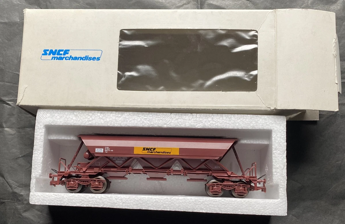 Wagon Trémie HO Makette - Réf 4742-2 - Charbon SNCF Arbel - Neuf En Boîte