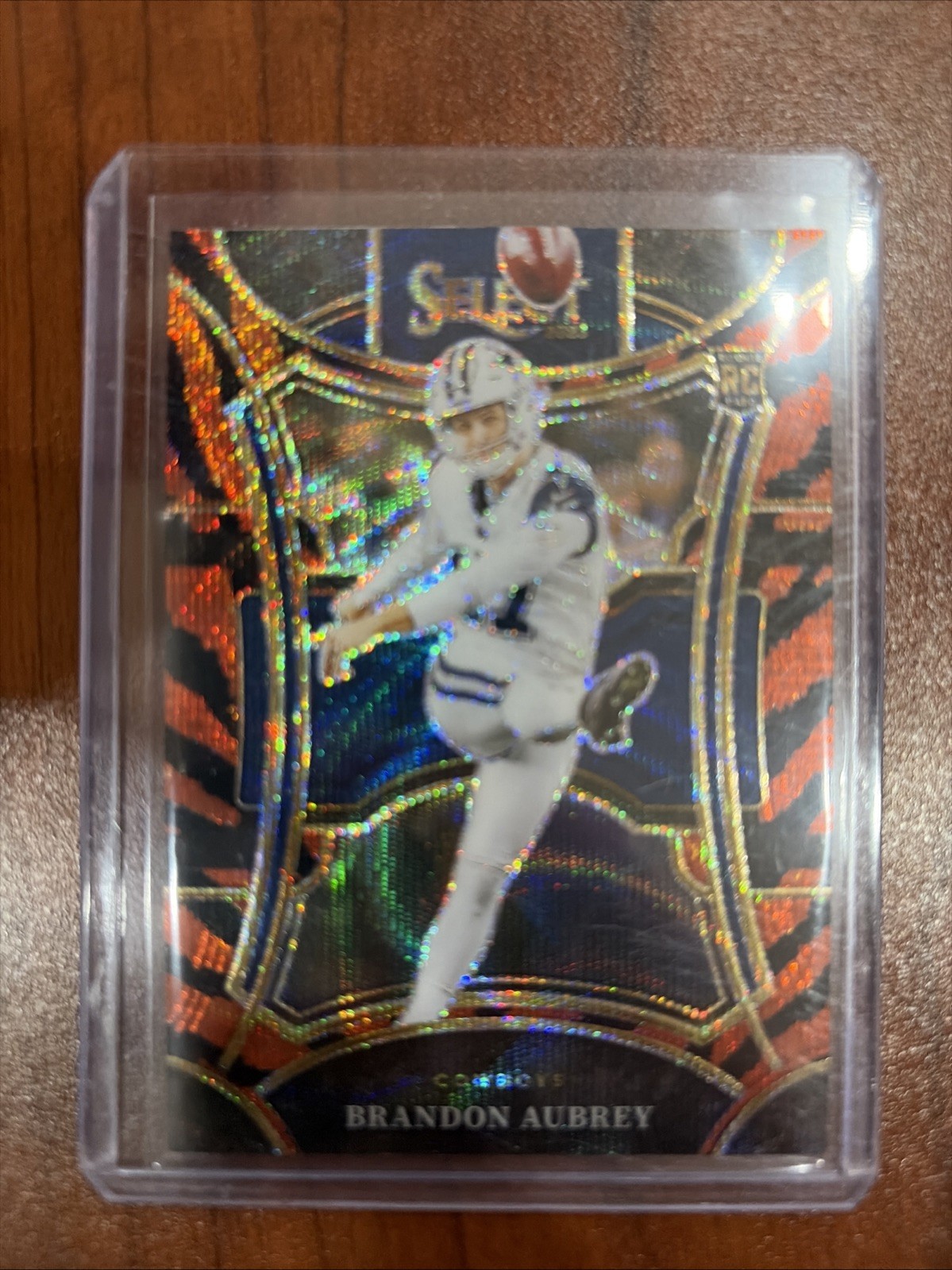 2023 Panini Select #426 Brandon Aubrey Tiger Print