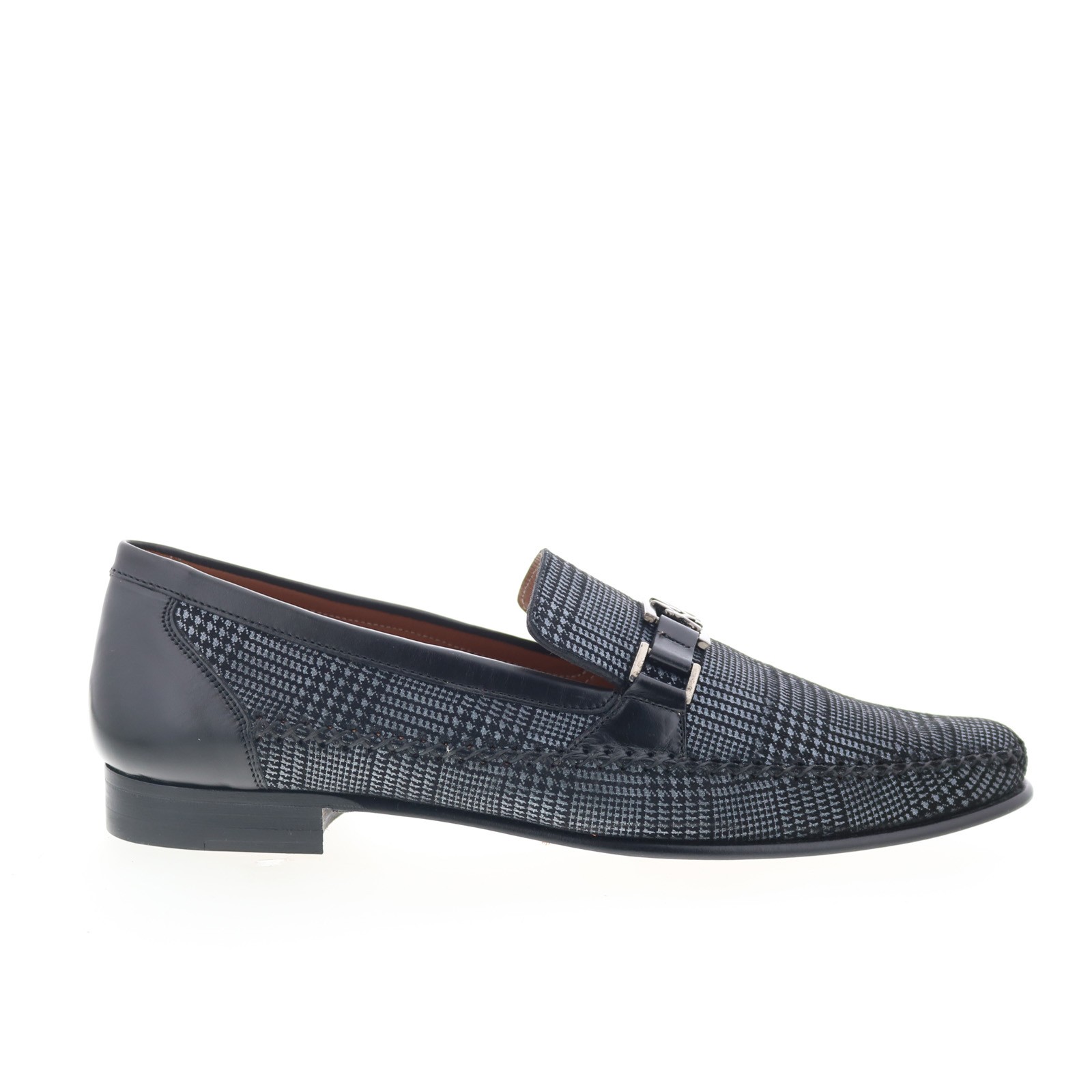Mezlan Mez3 Mens Black Leather Loafers - Slip Ons Casual Shoes 9 31590₽