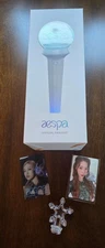 AESPA Official Light Stick Including Official Custom Emblem Winter