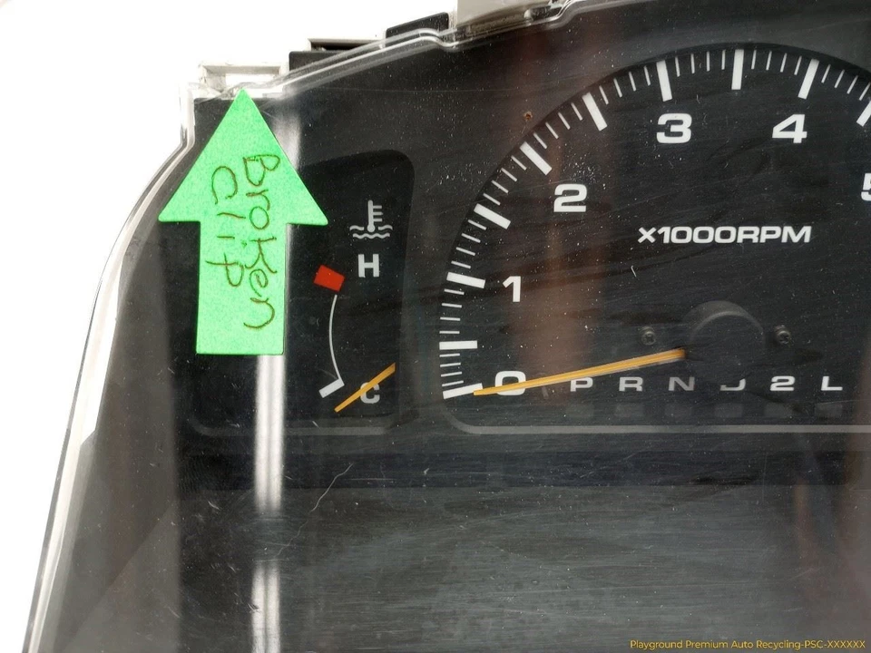 Cuadro de instrumentos velocímetro tablero Toyota 4Runner compatible con 1999-2002 99 00 01 Foto 4 de 4