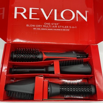 REVLON 5-in-1 One-StepTM-Haartrockner und Multi-Styler (abnehmbare Köpfe, Locken