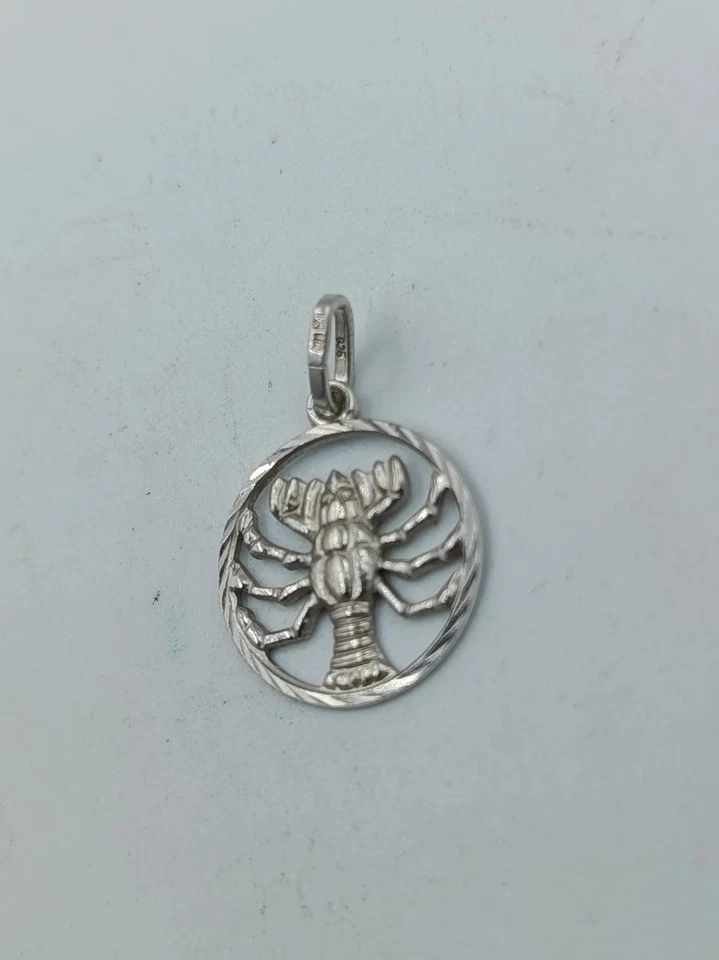 Versilberter Anhänger Krebs - Bild 2 von 4