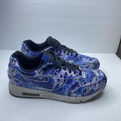 WOMENS NIKE AIR MAX 1 ULTRA LOTC QS ''TOKYO CITY COLLECTION'' SZ 7 US Floral Blue