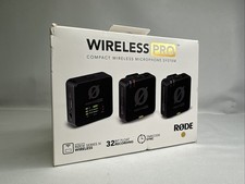 RODE Wireless PRO Dual-Channel Lavalier Microphone System - NEW SEALED 