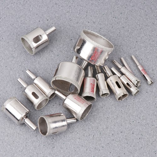 15 Pcs Drill Bit for Ceramic Tile Porcelain Coated Marble - Picture 4 of 11