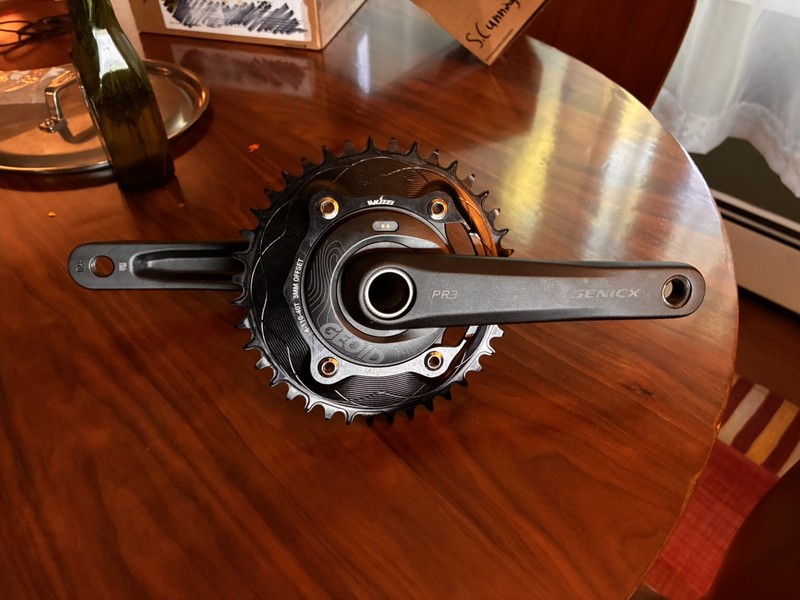 Geoid Duel Sided Power Meter And Aero 40T Chain Ring