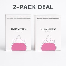 Rose Shaped Mini Massager for Women Happy Meeting Joy At Meeting