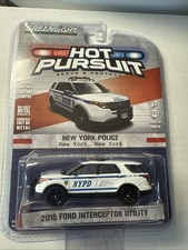 Greenlight 1:64 2015 Ford Explorer Interceptor New York Police NYPD
