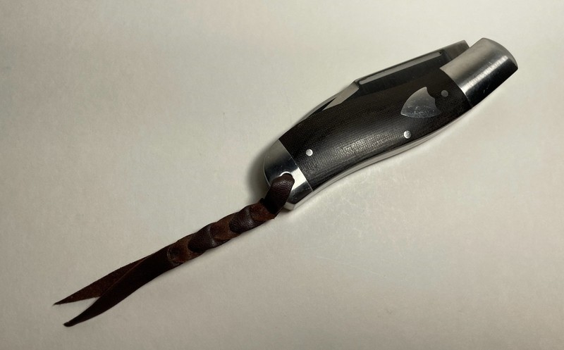 A.G. Russell Sowbelly Trapper with Brown Rucarta