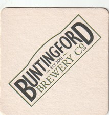 BEER MAT - BUNTINGFORD BREWERY - NUTS ABOUR BEER - (Cat No 001) - (2006)