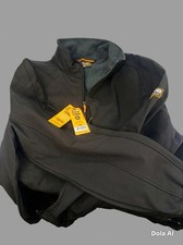 JCB Trade Softshell Jacket Black, Fleece Lining, Zipped Pockets, Size X Large