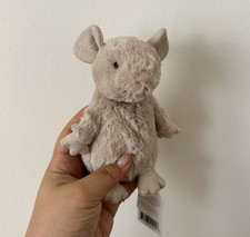 Jellycat NIPPIT MOUSE BNWT Super Rare Retired Plush Vintage Authentic Fast Ship