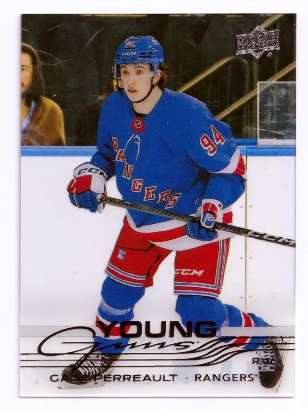 2025-26 Gabe Perreault UD Young Guns Clear Cut Clean Rookie #202 Upper Deck 🔥🔥