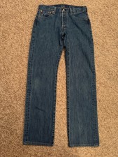 EUC Levi's 501 Straight Button Fly Jeans Men's tag 30x34 MEASURED 30x31 hemmed