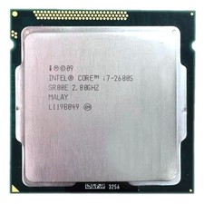 Intel Core i7-2600S 2.80GHz Quad-Core 8MB LGA 1155/Socket H2 CPU Processor SR00E