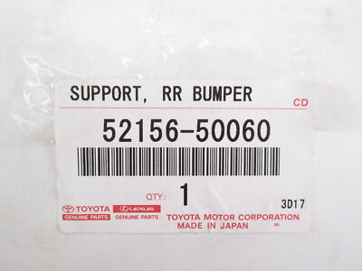 Genuine OEM Toyota Lexus 52156-50060 Driver LH Rear Bumper Side Support ...