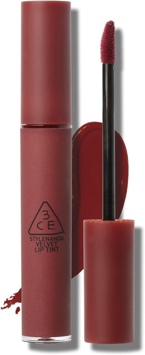 口紅 3CE 3CE VELVET LIP TINT DEFINITION 4g Lipstick Japan New with Tracking