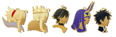 Fate Grand Order Camelot Silhouette Metal Charm Mordred Nitocris Ozymandias FGO