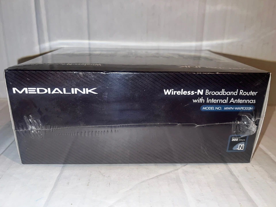 Medialink Wireless-N Broadband Router 300 Mbps 4-Port 10/100 Model: MWN-WAPR300N - Image 3 of 4