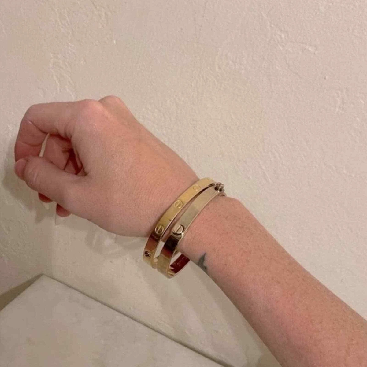 Vintage 1970 s 1976 Charles Revson Aldo Cipullo Cartier Gold Friendship Bracelet