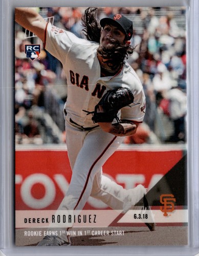 2018 Topps Now 287 Dereck Rodríguez