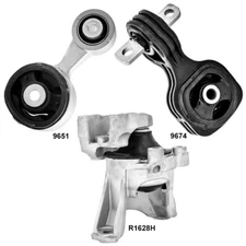 Engine Mount & Engine Torque Strut Mounts 3PCS for Acura RDX 12-07 L4-2.3L AUTO