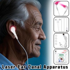 Laser Ear Canal Apparatus Tinnitus Ear Laser Therapy LLLT Irradiation Earplug