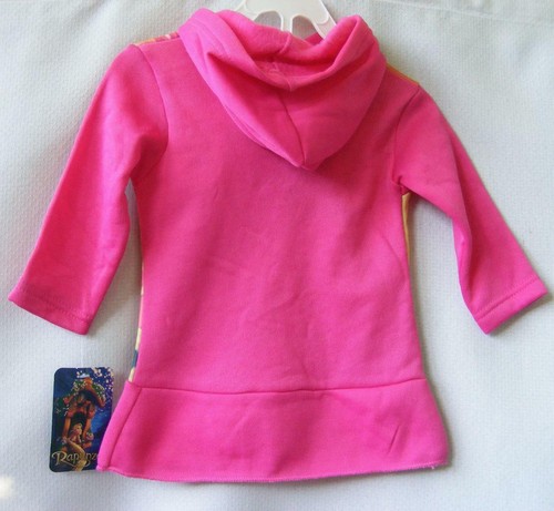 Rapunzel Tangled 2 PC Set Disney Fleece Hoodie Shirt & Pants Outfit 12 18 24 NEW - Picture 3 of 8