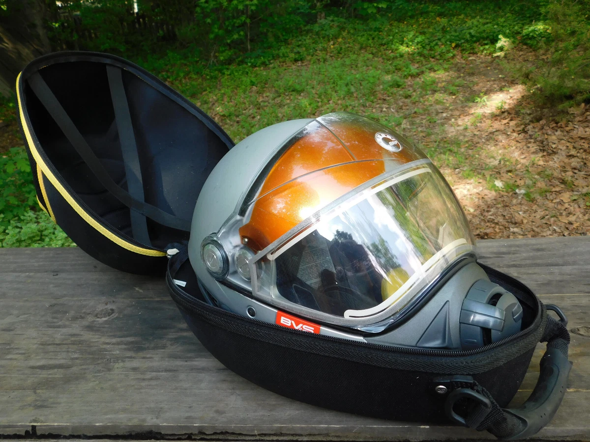Bombadier BV2S Advance Tec 3XL Helmet 445702 Case and Papers
