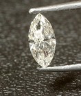 GIA certified .44ct I1 J loose marquise cut diamond vintage Natural antique — photo 4