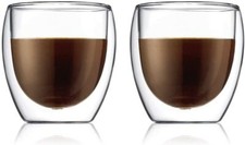 Bodum Double Wall Glass, Pavina 2 pcs, 250ml, 4558-10 | FREE SHIPPING NEW AU
