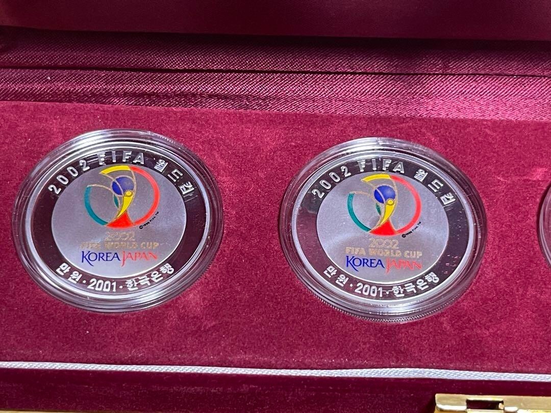 2002 FIFA WORLD CUP KOREA/JAPAN 銀貨4種セット 2002 FIFA WORLD CUP KOREA/JAPAN 銀貨4種セット 2002 FIFA