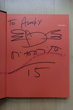 Romero Britto Autogramm signed Katalog "Colors Around The World"