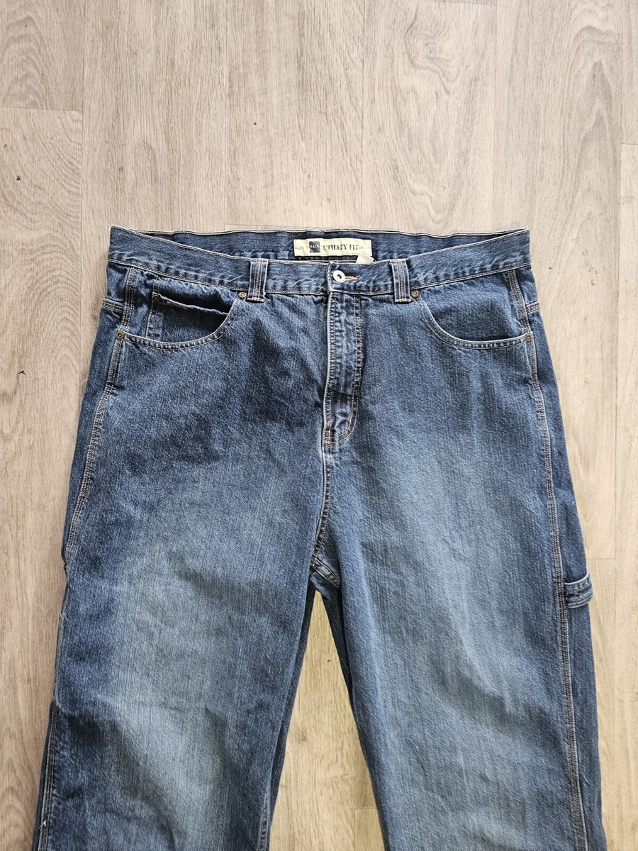 パンツ 90s PACO JEANS Super Baggy Cargo Denim Rare Vintage 90's Paco Baggy Jeans Men's Size 36x28 Full Of