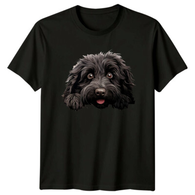Süßes Dog Peek A Boo T-Shirt. Adorable Dog Lover Graphic T-Shirt