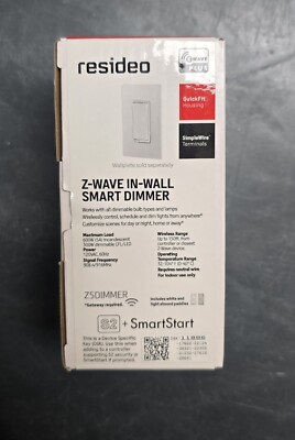 Resideo Z-Wave In-Wall Smart Dimmer